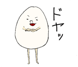 Mr.egg!! sticker #1633460