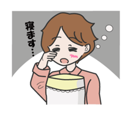 Women office Worker M sticker #1633594