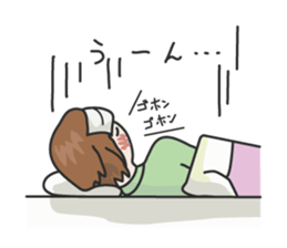 Women office Worker M sticker #1633607