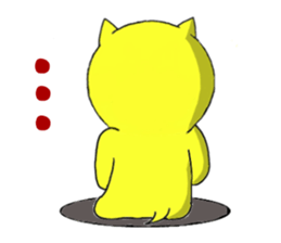 Sticker of yellow dog sticker #1633686