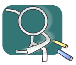 Blackboard War sticker #1633702