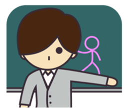 Blackboard War sticker #1633727