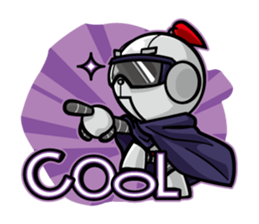 Robot&Rabbit 1 sticker #1634134