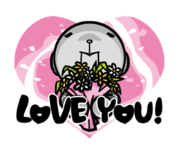 Robot&Rabbit 1 sticker #1634148