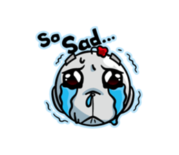 Robot&Rabbit 1 sticker #1634150