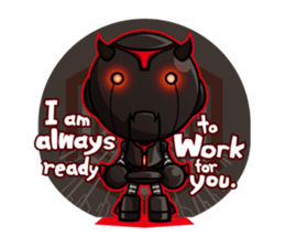 Robot&Rabbit 1 sticker #1634161