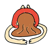 yuru yuru girl sticker #1634252