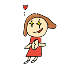 yuru yuru girl sticker #1634261