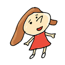 yuru yuru girl sticker #1634269