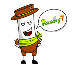 Kamnankai & Aijun #English sticker #1634893