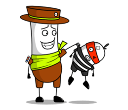 Kamnankai & Aijun #English sticker #1634896