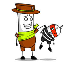 Kamnankai & Aijun #English sticker #1634896