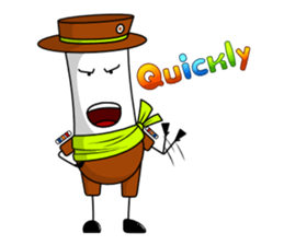 Kamnankai & Aijun #English sticker #1634903