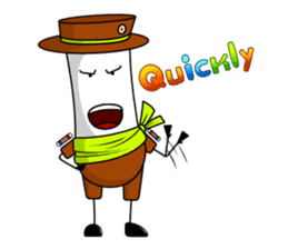 Kamnankai & Aijun #English sticker #1634903