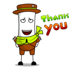 Kamnankai & Aijun #English sticker #1634910