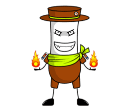 Kamnankai & Aijun #English sticker #1634914