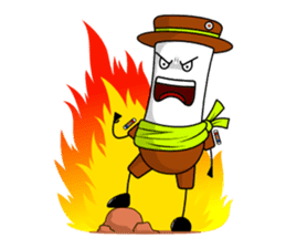 Kamnankai & Aijun #English sticker #1634916