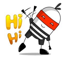 Kamnankai & Aijun #English sticker #1634918