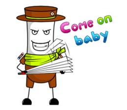 Kamnankai & Aijun #English sticker #1634924