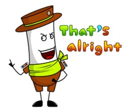 Kamnankai & Aijun #English sticker #1634928