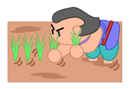 It's the farmer. sticker #1635437