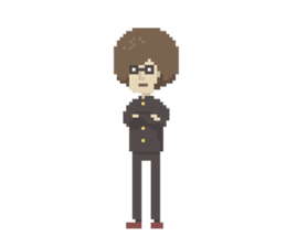 Afro 14-year-old sticker #1635862