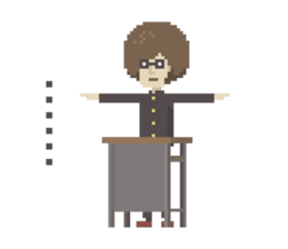 Afro 14-year-old sticker #1635871