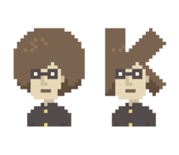 Afro 14-year-old sticker #1635887