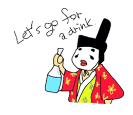 Japanese SAMURAI sticker in English sticker #1635913