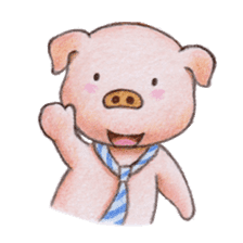 wage slave pig sticker #1636049