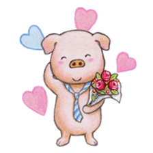 wage slave pig sticker #1636061