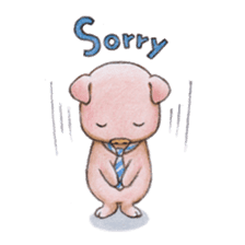 wage slave pig sticker #1636063