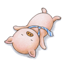 wage slave pig sticker #1636069