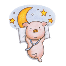 wage slave pig sticker #1636070