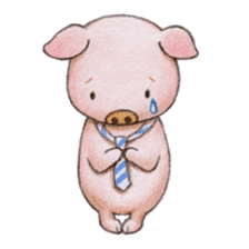 wage slave pig sticker #1636075