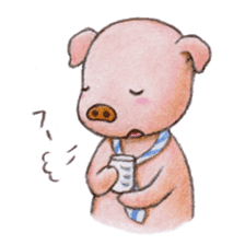 wage slave pig sticker #1636078