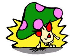 King of mushrooms sticker #1636091