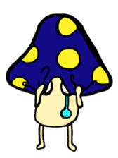 King of mushrooms sticker #1636094