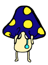 King of mushrooms sticker #1636094