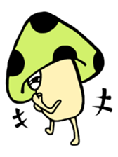 King of mushrooms sticker #1636095