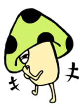 King of mushrooms sticker #1636095