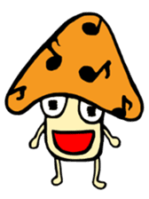 King of mushrooms sticker #1636097