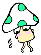 King of mushrooms sticker #1636099