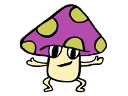 King of mushrooms sticker #1636102