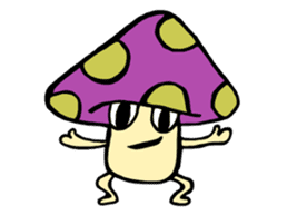 King of mushrooms sticker #1636102