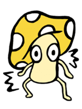 King of mushrooms sticker #1636104