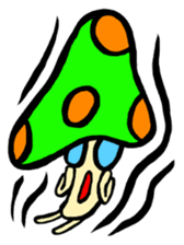 King of mushrooms sticker #1636106