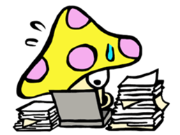 King of mushrooms sticker #1636108