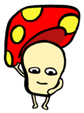 King of mushrooms sticker #1636109