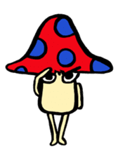 King of mushrooms sticker #1636112